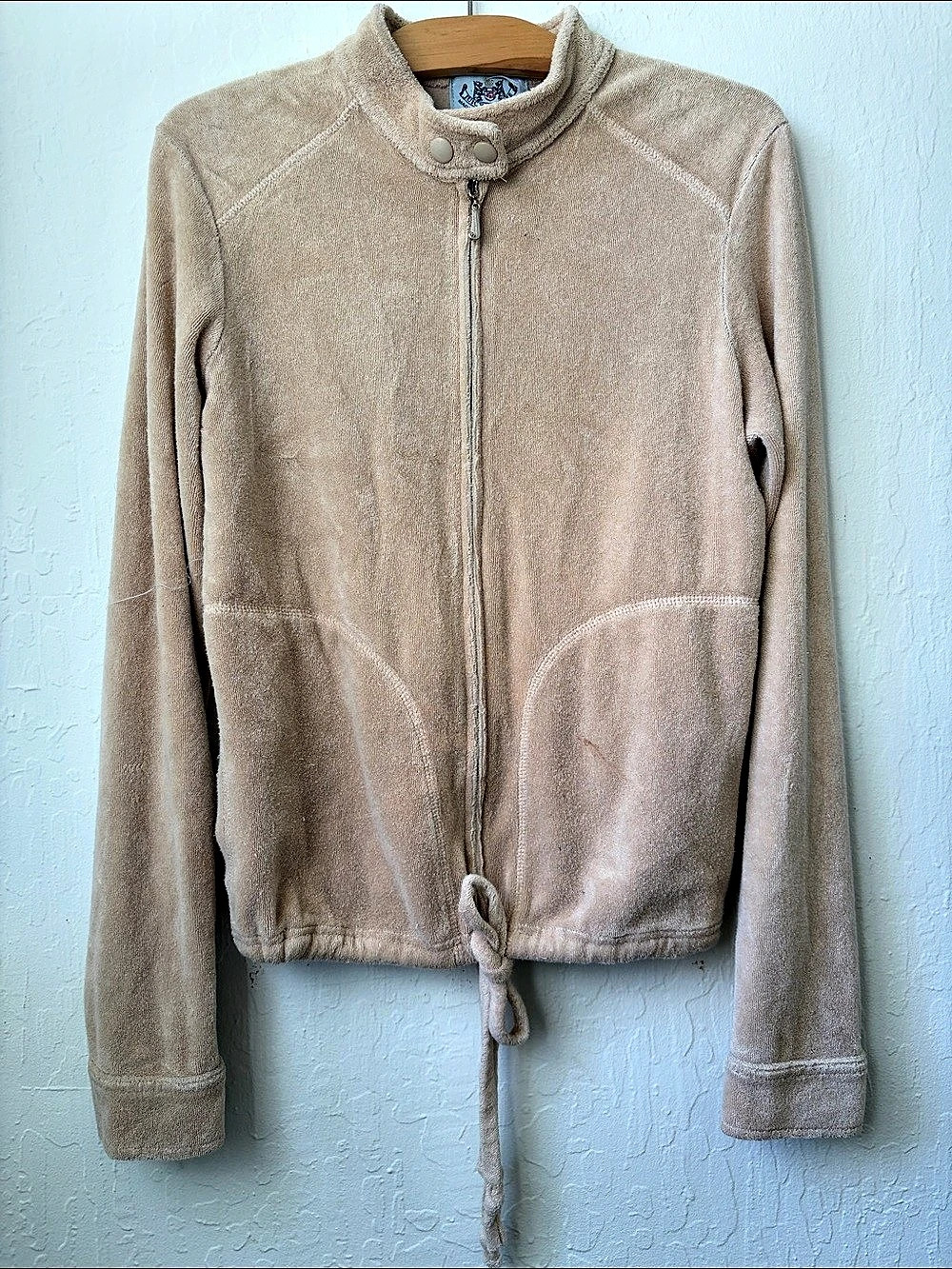 Juicy Couture Women's Zip Front Jacket in Brown